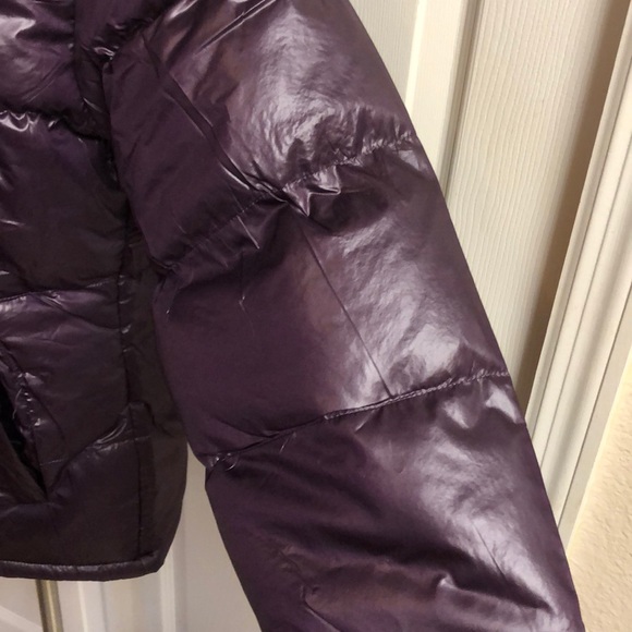 NWT PURPLE PUFFER COAT - Picture 4 of 6